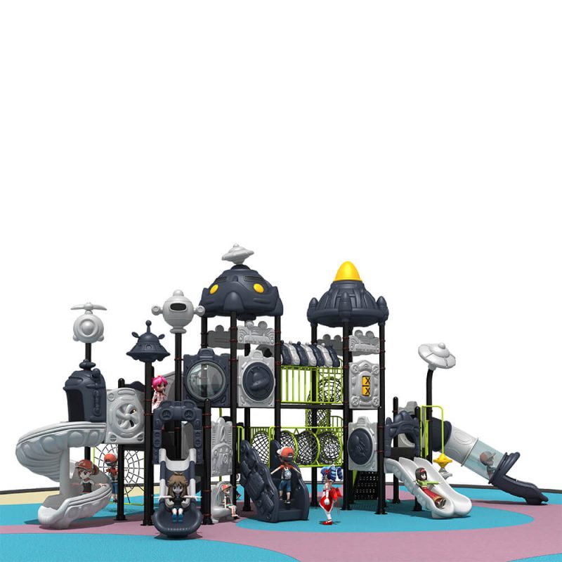 UFO Invasion Series Multi-Activity Outdoor Playground for Resorts